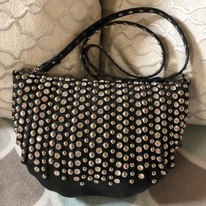 Rhinestone Studded Crossbody/ Clutch 🖤✨